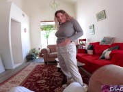 Preview 3 of MILF with big natural tits bouncing fucked by stepson