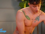 Preview 3 of Tatted Twink Flip Fucks & Massages Handsome Jock - Vincent O'Reilly, Nico Coopa - ASGmax