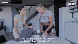Lesbian Bedroom Bondage With Ashley Lane