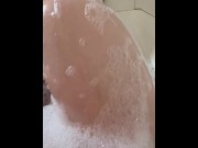Preview 2 of MILF taking a naughty bubble bath
