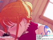 Preview 5 of One Piece Hentai Nami and Luffy Animated Porn