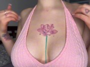 Preview 3 of ASMR Fabric Scratching Tits & Butt