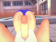 Preview 1 of Toph Gives You a Footjob To Train Her Sexy Body! Avatar The Last Airbender Feet Hentai POV