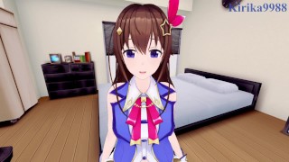 Tokino Sora and I have intense sex in the bedroom. - Hololive VTuber POV Hentai