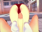 Preview 1 of Asuka Gives You a Footjob To Train Her Sexy Body! Evangelion Feet Hentai POV