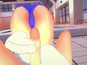 Preview 2 of Kawakami Gives You a Footjob To Train Her Sexy Body! Persona 5 Feet Hentai POV