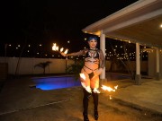 Preview 3 of Bang Requests - PAWG Babe Jewelz Blu Knows How To Handle Fire And Big Black Cocks