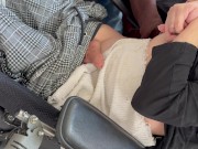 Preview 3 of Caregiver Helps Quadriplegic Orgasm In Wheelchair