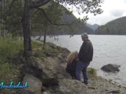Preview 1 of MILF getting fucked by a Mountain lake LADY MEADOWLARK CLASSIC
