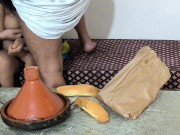 Preview 5 of سكس مغربي 🍆 حواني راجلي او الحاج صاحبو 🫣صوت واضح بدريجة المغربية💦