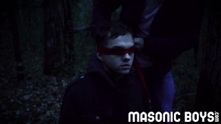 MasonicBoys - Innocent Logan Cross fucked raw & seduced by suited DILFs