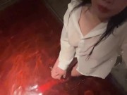 Preview 4 of Lonely Asian girl gets so wet in a rosen onsen