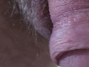 Preview 4 of Pissing with my cold cock i to a bowl close up