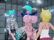 Preview 5 of Futa Futanari Anal Gangbang Orgy 3D Hentai Anime
