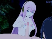 Preview 3 of Megurine Luka and I have intense sex in the forest at night. - Project SEKAI VOCALOID Hentai