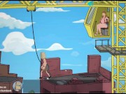 Preview 2 of Fuckerman fucks at a construction site with anal on the tap