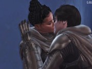 Preview 1 of Chani jump on Paul Atreides dick and he cum in her tight pussy - Sims 4 - 3D animation - Dune