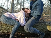 Preview 2 of Fucked a sexy married stranger in the park