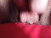 Preview 6 of Big clit masturbation FTM wet