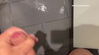 Cruising in the gym shower Free Full Video with 3 guys Masturbation, Blowjob and Quick fucking