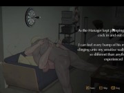Preview 5 of NTR Hentai Game Cheating Girlfriend get caught fucking in garage! - Tenant of the Dead