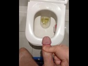 Preview 4 of Pissing with hard cock