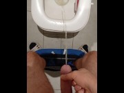 Preview 5 of Pissing with hard cock