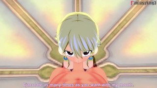 Lucy Heartfilia Blowjob | 2 | Fairy Tail | Full Version on Patreon: Fantasyking3