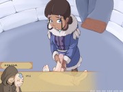 Preview 6 of Four Elements Trainer Sex Game Katara Sex Scenes Part 3 [18+]