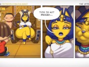 Preview 2 of Ankha and Isabelle Crossing compilation