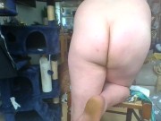 Preview 1 of naughty masturbation on a chair