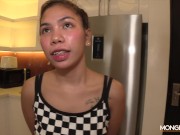 Preview 3 of Cute Filipina maid gets fucked after her interview