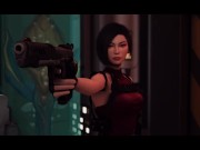 Preview 1 of Leon Kennedy and Ada Wong Fuck In The Lab During Zombie Invasion - Resident Evil Porn