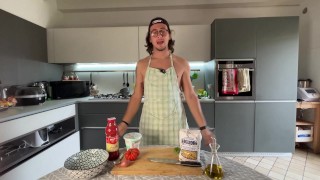 ITALIAN GUY HAS IT IN THE KITCHEN