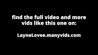 Hardcore Fucking Machine Anal Marathon - full video on LayneLovee Manyvids
