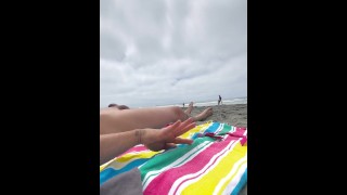 Nude Beach Experiment! Naked with strangers watching!