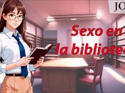 Preview 2 of Audio JOI - Sexo en la biblioteca. Voz española.