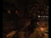 Preview 4 of Guy Watching His Sister Have Lesbian Sex (skyrim vr)