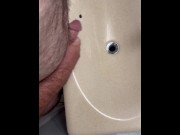 Preview 1 of Chubby Man Cums In Sink After Dirty Talking