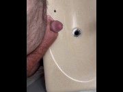 Preview 2 of Chubby Man Cums In Sink After Dirty Talking