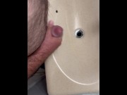 Preview 3 of Chubby Man Cums In Sink After Dirty Talking