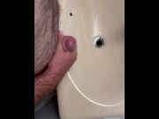 Preview 6 of Chubby Man Cums In Sink After Dirty Talking
