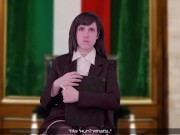 Preview 1 of Tifa Lockhart Attends The Italian Senate Meeting