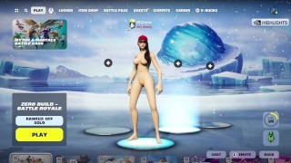 Fortnite Nude Mod Gameplay Festival Phandera Pantless Nude Skin Gameplay [18+]