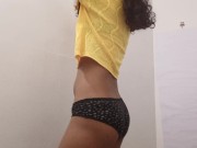 Preview 2 of cute girl showing boobs , iindian girl showing boobs pressing , indian college girl boons , desi tee