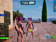 Preview 1 of Fortnite Nude Game Play - Festival Lace Mod [18+] Adult Porn Gamming