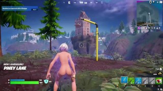 Fortnite Nude Mods Gameplay Razor Nude Skin Battle Royale Match [18+]