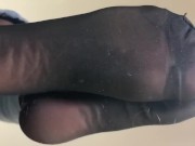 Preview 4 of Ebony Feet & Black Nylon Sock Removal