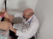 Preview 2 of My gynecologist plays with my pussy part 2.
