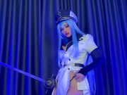 Preview 1 of Esdeath - Akame ga Kiru cosplay TRAILER